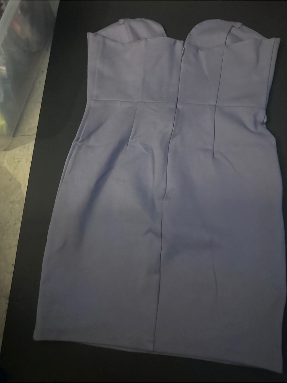 Forever 21 Lavender Strapless Bodycon Mini Dress